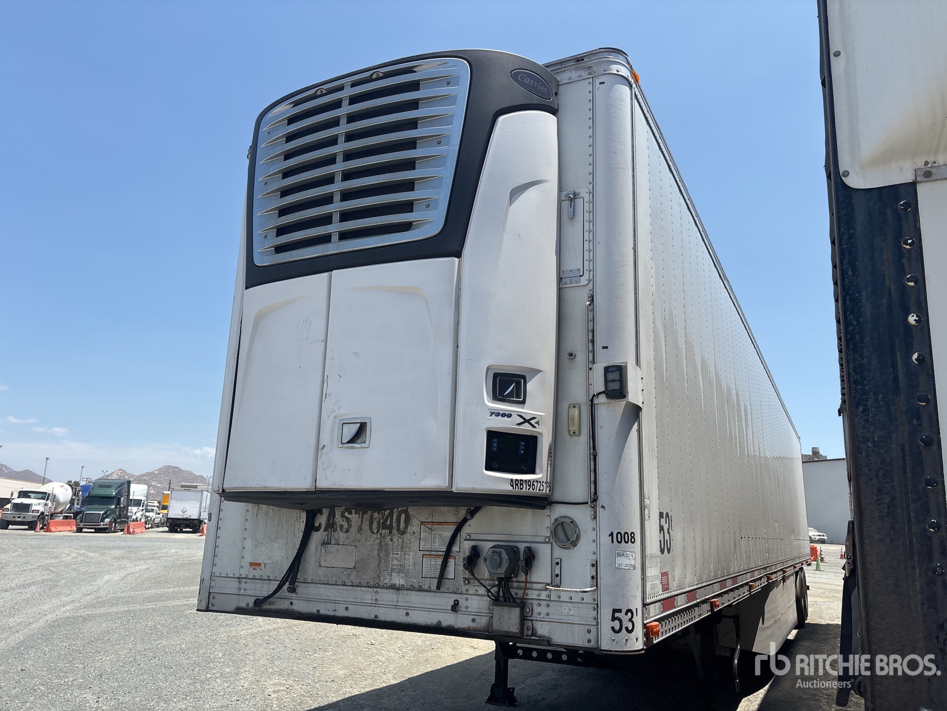 2010 CIMC 53 ft x 102 in T/A Refrigerated Trailer