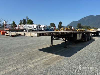 2014 Wilson 32 ft Tri/A Super B-Train Lead Flatbed Trailer