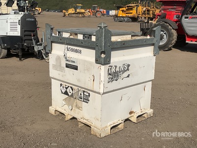2013 Western 10TCG 910 L Skid Mounted Steel Diesel Fuel Tank