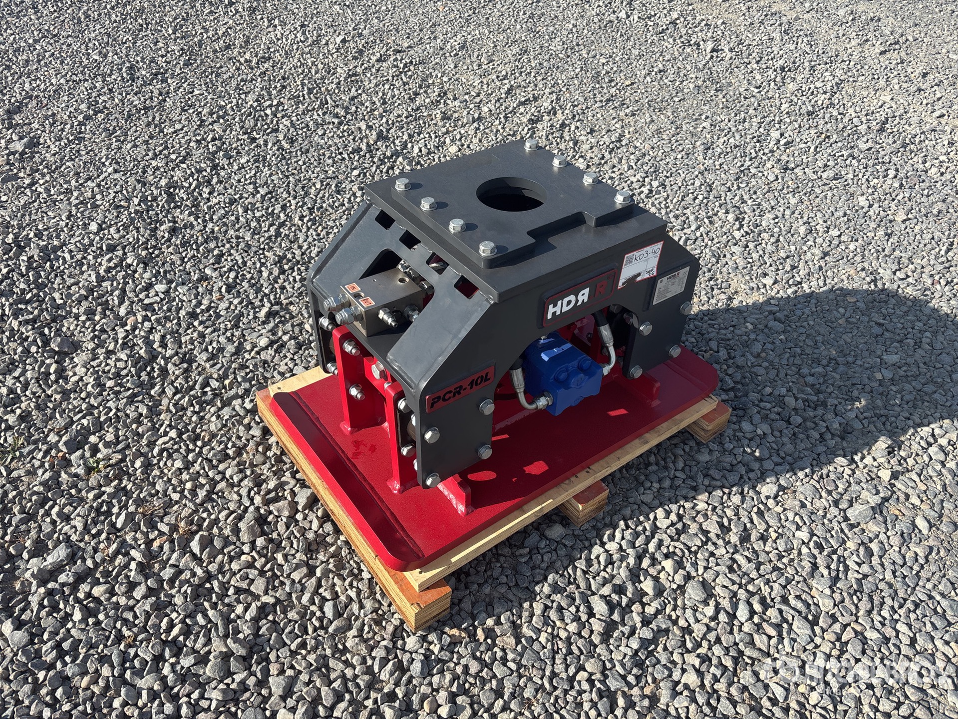 2026 Hydraram PCR10L Vibratory Plate Compactor Attachment (Unused)