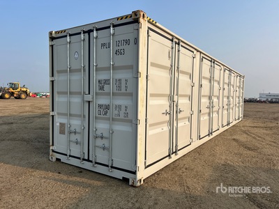 2026 40 ft High Cube Multi-Door Contenedor de almacenamiento