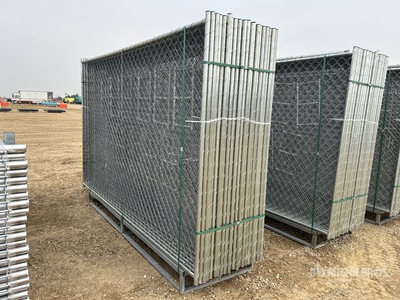 Quantity of (20) 2026 GLCF1006 10 ft x 6 ft Chain Link Site Fence (Unused)