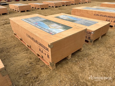 2026 AGR-MS2642 42 Ft x 26 Ft All Vertical Metal Garage Storage Building (Unused)