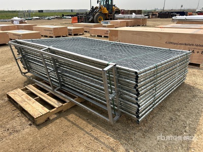 Quantity of (20) 2026 GLCF1006 10 ft x 6 ft Chain Link Ogrodzenie (Unused)