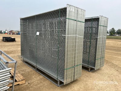 Quantity of (20) 2026 GLCF1006 10 ft x 6 ft Chain Link Ogrodzenie (Unused)
