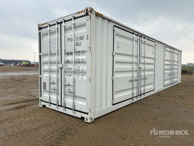 2026 40 ft High Cube Multi-Door Storage Container