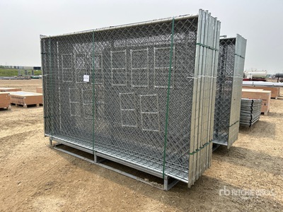 Quantity of (20) 2026 GLCF1006 10 ft x 6 ft Chain Link Ogrodzenie (Unused)