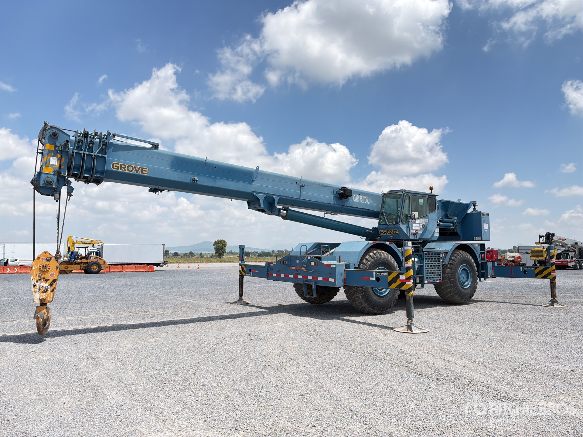 2007 Grove RT875E 75 ton 4x4x4 Grua Todo Terreno / Rough Terrain Crane