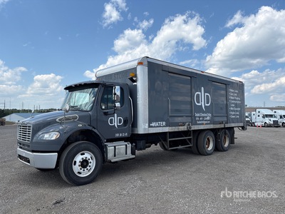 2015 Freightliner M2 106 6x4 Van Truck