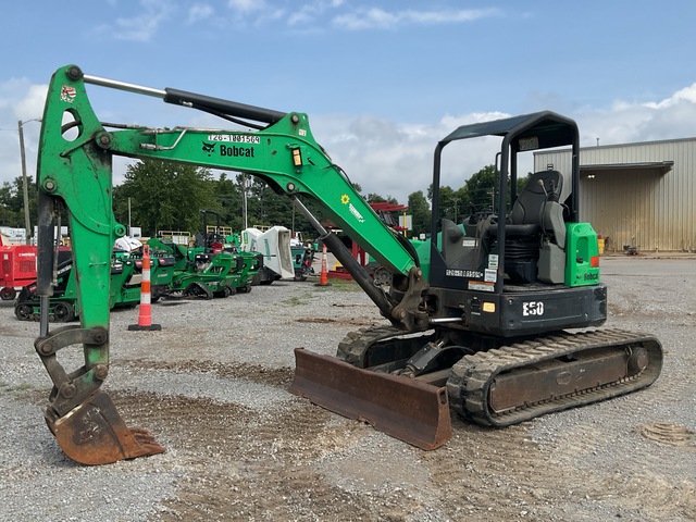 2017 Bobcat E50 Mini Excavator