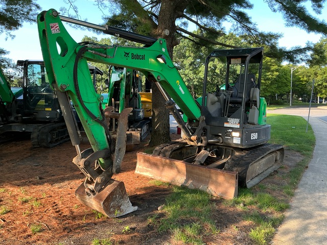 2017 Bobcat E50 Mini Excavator