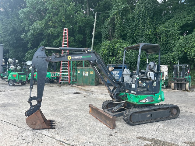 2018 John Deere 35G Mini Excavator