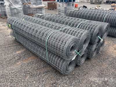 Quantity of (8) Bundles of C3 12.5-12.5 6 in. GAME FENCE STAY LOCK