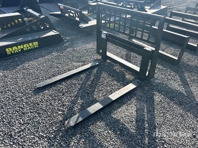 All-Star 48 in Skid Steer Forks (Unused)