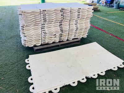 Quantity of (38) ArmorDeck 42 in x 42 in Modular Flooring Panels