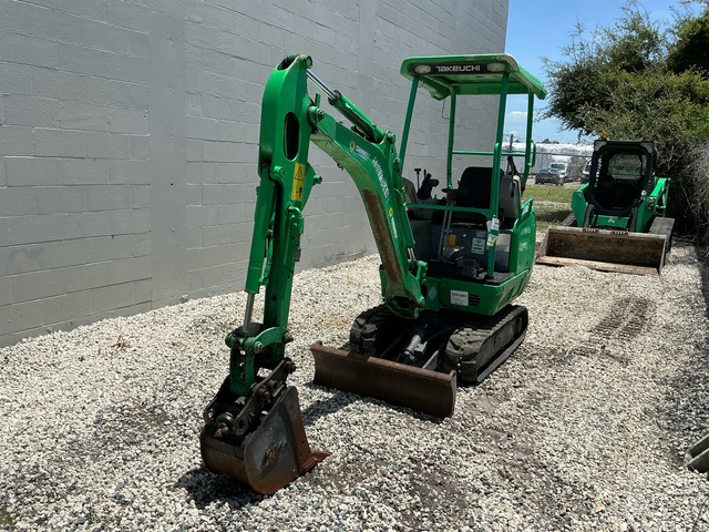 2018 Takeuchi TB216 Mini Excavator