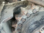 Undercarriage with Left Sprocket