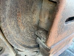 Undercarriage with Left Track Tensioner
