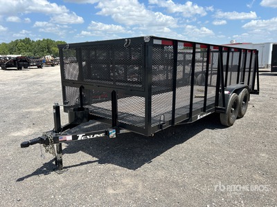 2025 Texline 8318TXLS524EMS 18 ft T/A Landscape Trailer
