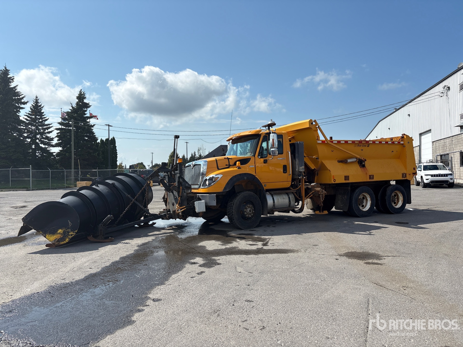 2012 International WorkStar 7600 6x4 Snow Plow Truck