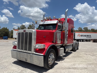 2015 Peterbilt 389 6x4 Ciągnik siodłowy T/A z kabiną sypialną