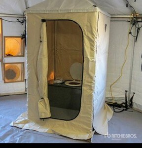 (3) Western Shelter Portable Field Relief Station Kits