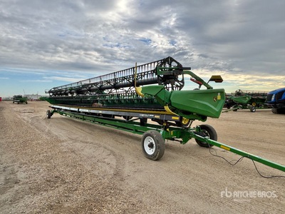 2024 John Deere HD50R 50 ft Hinged Draper Cabezal de cosechadora trilladora
