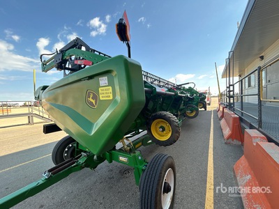 2024 John Deere HD50F 50 ft Hinged Draper Cabezal de cosechadora trilladora