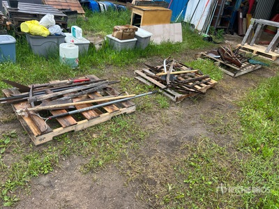 Quantity of Pick, Shovel, Rake, Pry Bar, Axe