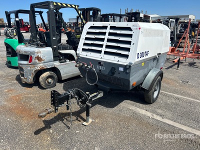 2022 Rotair D300T4F 300 cfm Mobile Air Compressor (Inoperable)