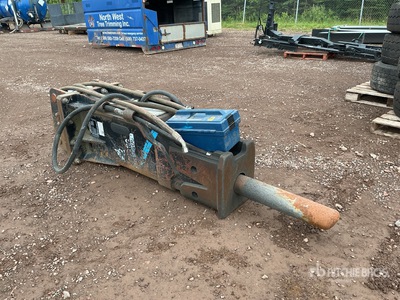 25 in Q/C Hydraulic Breaker - Fits Excavator
