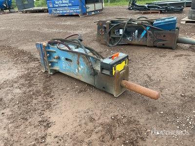 20 in Q/C Hydraulic Breaker - Fits Excavator