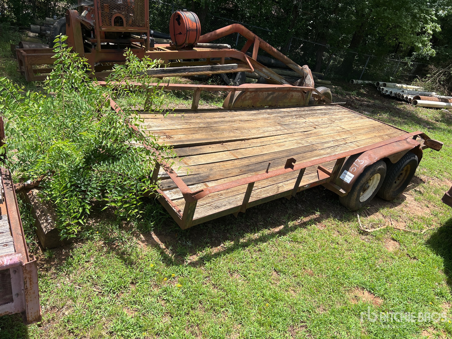 Custom Built 16 ft T/A Utility Trailer
