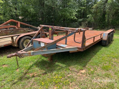 Custom Built 20 ft Tri/A Utility Trailer