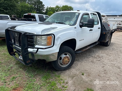 2012 GMC Sierra 3500HD 4x4 Crew Cab Camión Caja Abierta