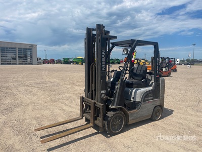 Nissan 4400 lb Cushion Tire Forklift