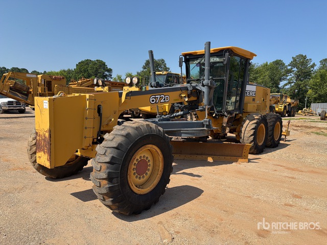 2007 John Deere 672D AWD Motor Grader