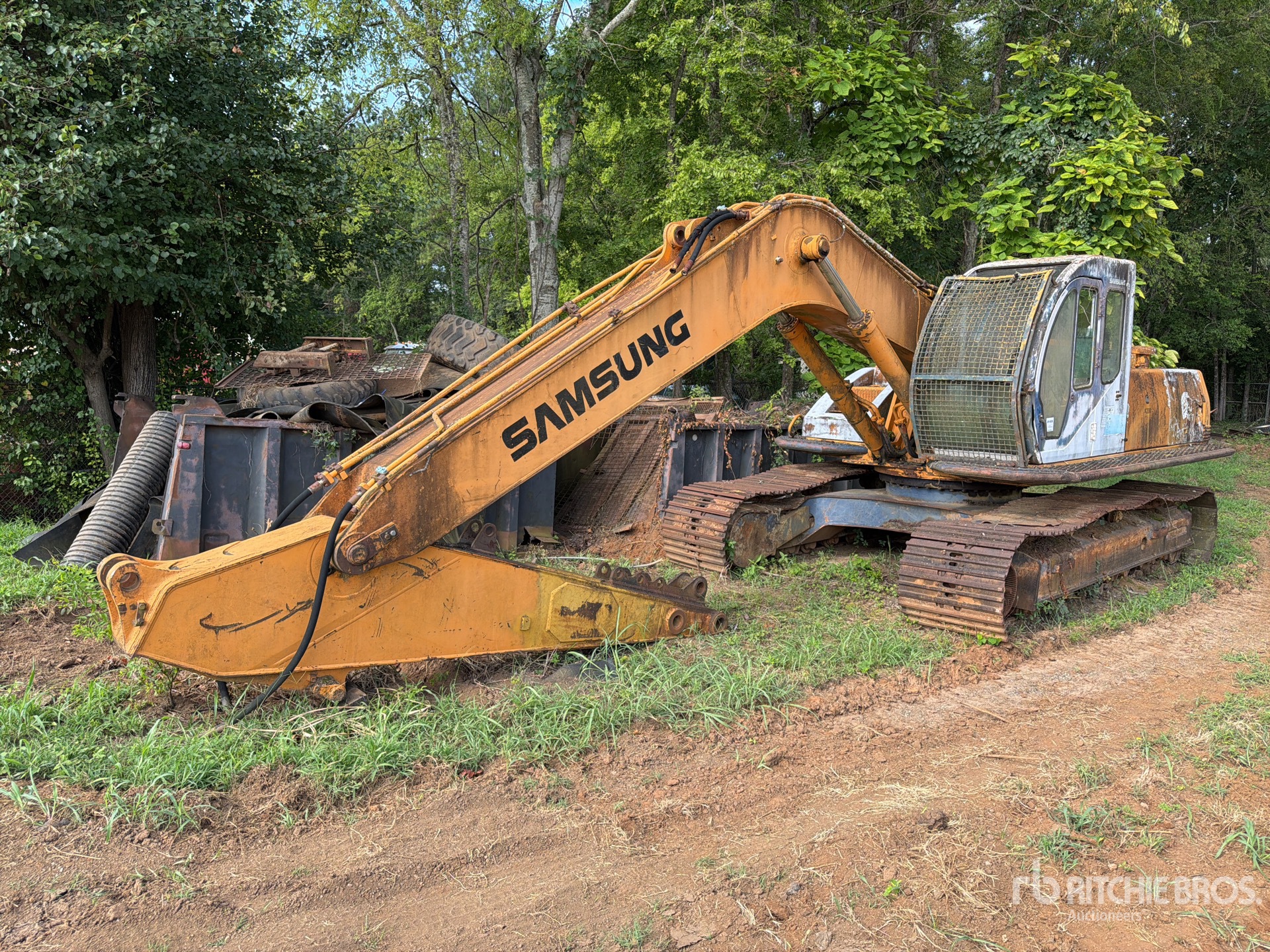 1993 Samsung SE280LC Tracked Excavator (Inoperable)