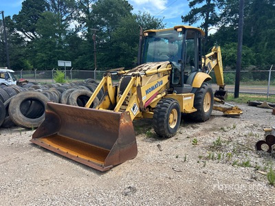2007 Komatsu WB146-5 4x4 Koparko-ładowarka