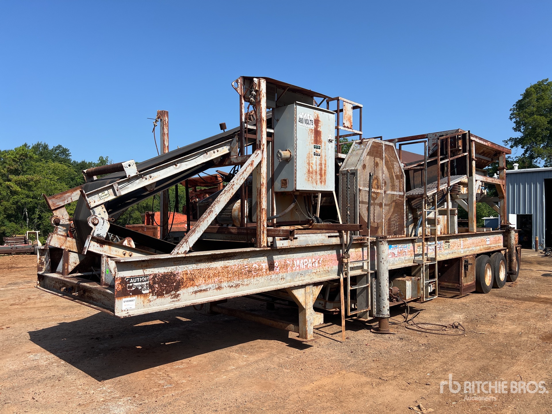 2000 J.W. Jones Company PE-2436 A Portable Jaw Crushing Plant