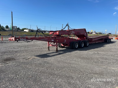 Talbert T6BDW-80-HRG-RA-T1-WC3/3 80 ton Tri/A Beam Removable Gooseneck Low Loader