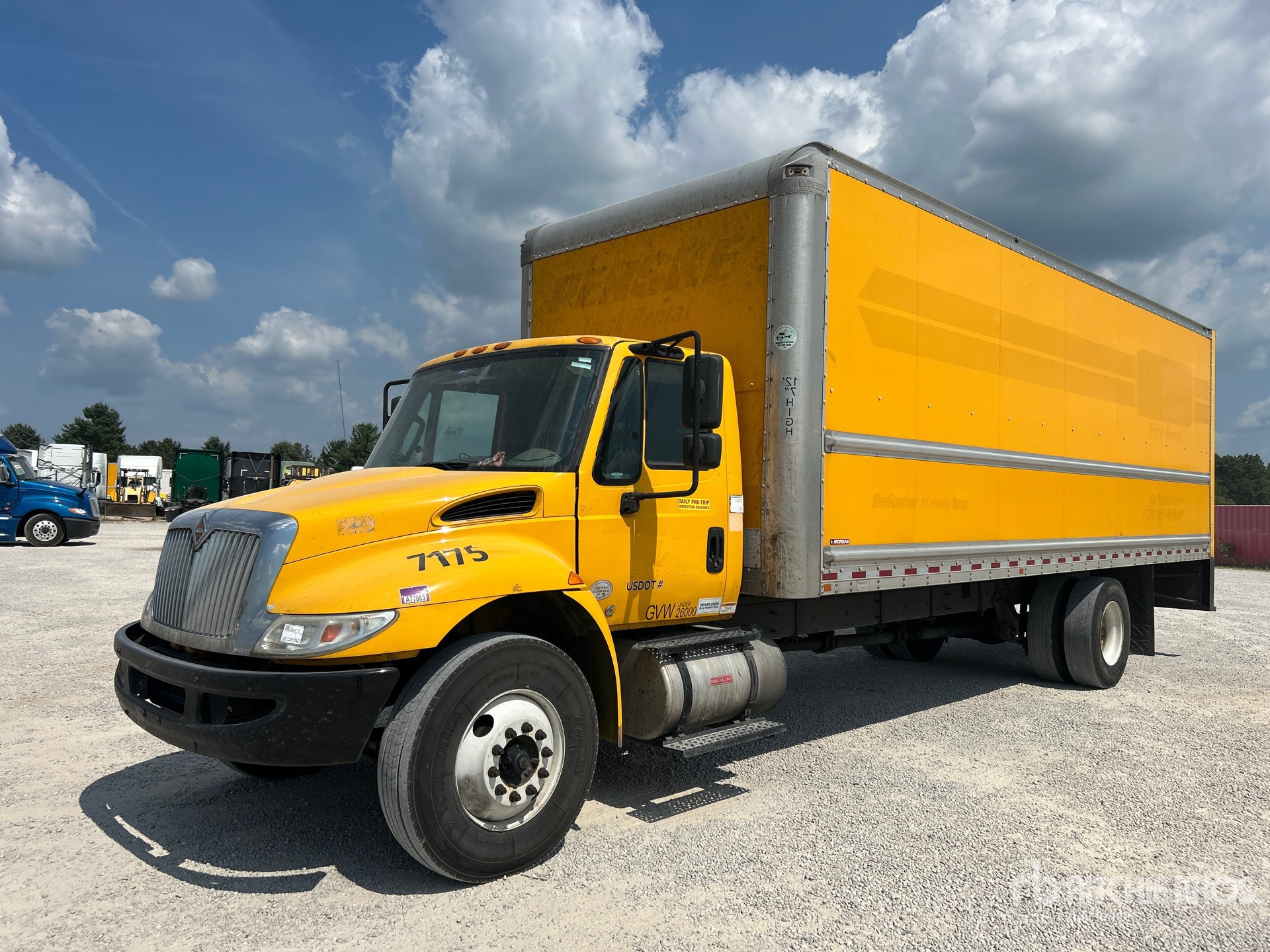 2019 International 4300 4x2 Van Truck