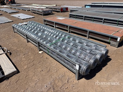 Quantity of (8) 5.9 ft x 164 ft Hot-dip Galvanized Field Fence