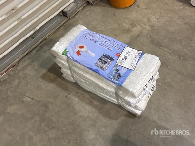 Quantity of (20) 1.2 in x 9.8 ft Heavy Duty Industrial Polyester Lifting Strap