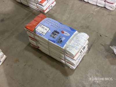Quantity of (20) 2 in x 9.8 ft Heavy Duty Industrial Polyester Lifting Strap Altro materiale