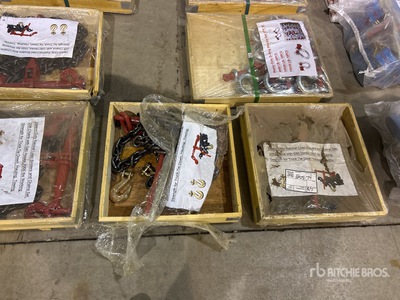 Heavy-Duty Ratchet Load Binders and Chains Set Varios otros