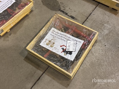 Heavy-Duty Ratchet Load Binders and Chains Set