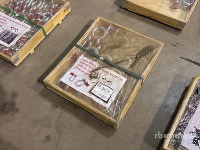 Quantity of (30) Heavy-Duty D-Ring Set Szekla