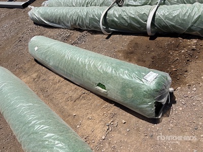 6.6 ft x 49.2 ft Artificial Grass Turf Drainage Holes with Rubber Backing 0.8 in Pile Height