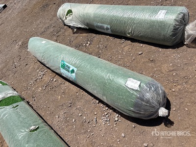 6.6 ft x 49.2 ft Artificial Grass Turf Drainage Holes with Rubber Backing 0.8 in Pile Height